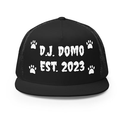 D.J. Domo "Dog Paws" Trucker Cap Multi Color/White