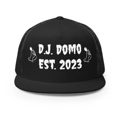 D.J. Domo "Mic" Trucker Cap Multi Color/White