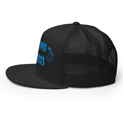 D.J. Domo "Mic" Trucker Cap Multi Color/Light Blue