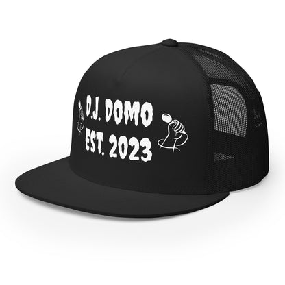 D.J. Domo "Mic" Trucker Cap Multi Color/White