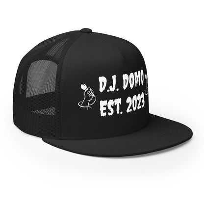 D.J. Domo "Mic" Trucker Cap Multi Color/White