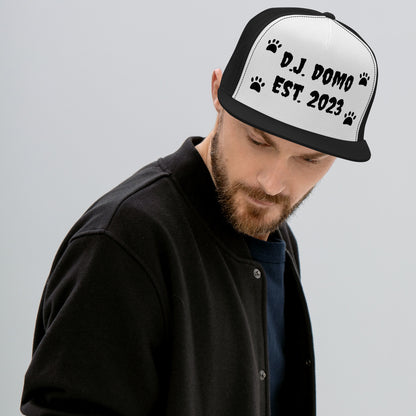 D.J. Domo "Dog Paws" Trucker Cap Multi Color/Black