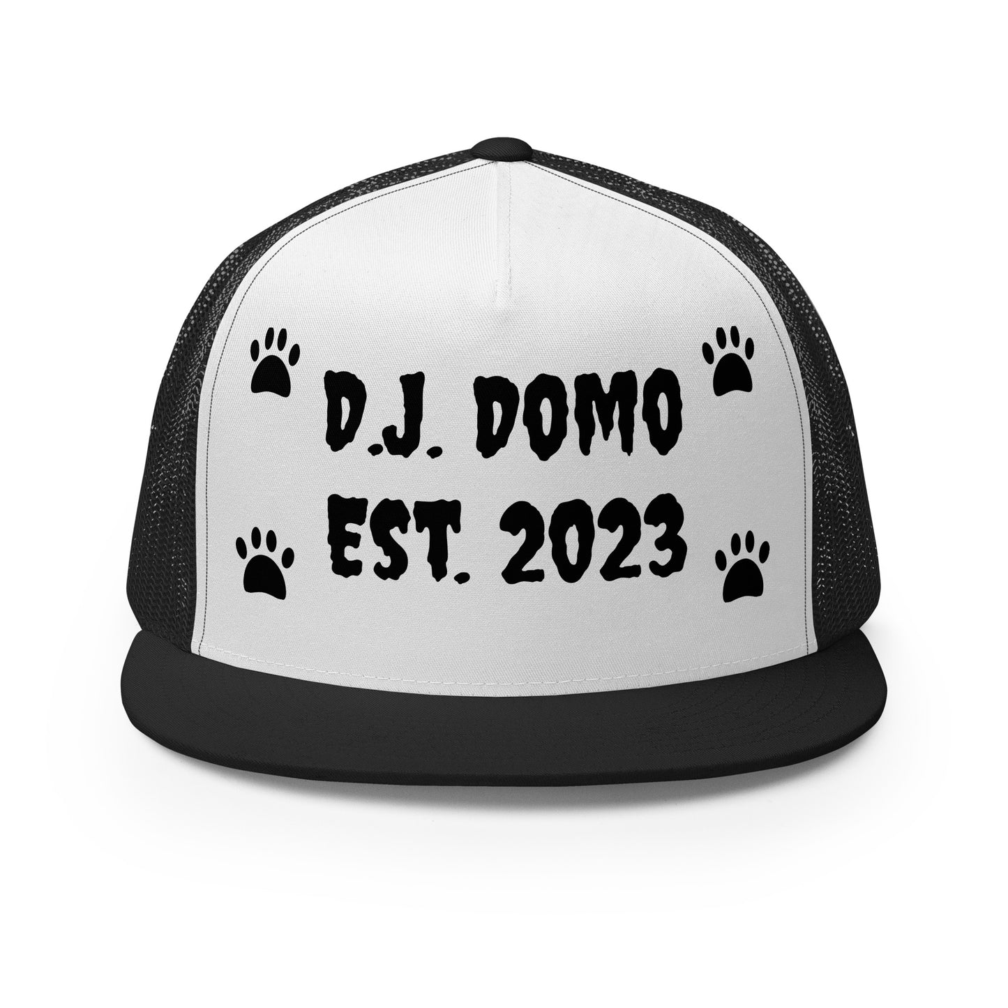 D.J. Domo "Dog Paws" Trucker Cap Multi Color/Black