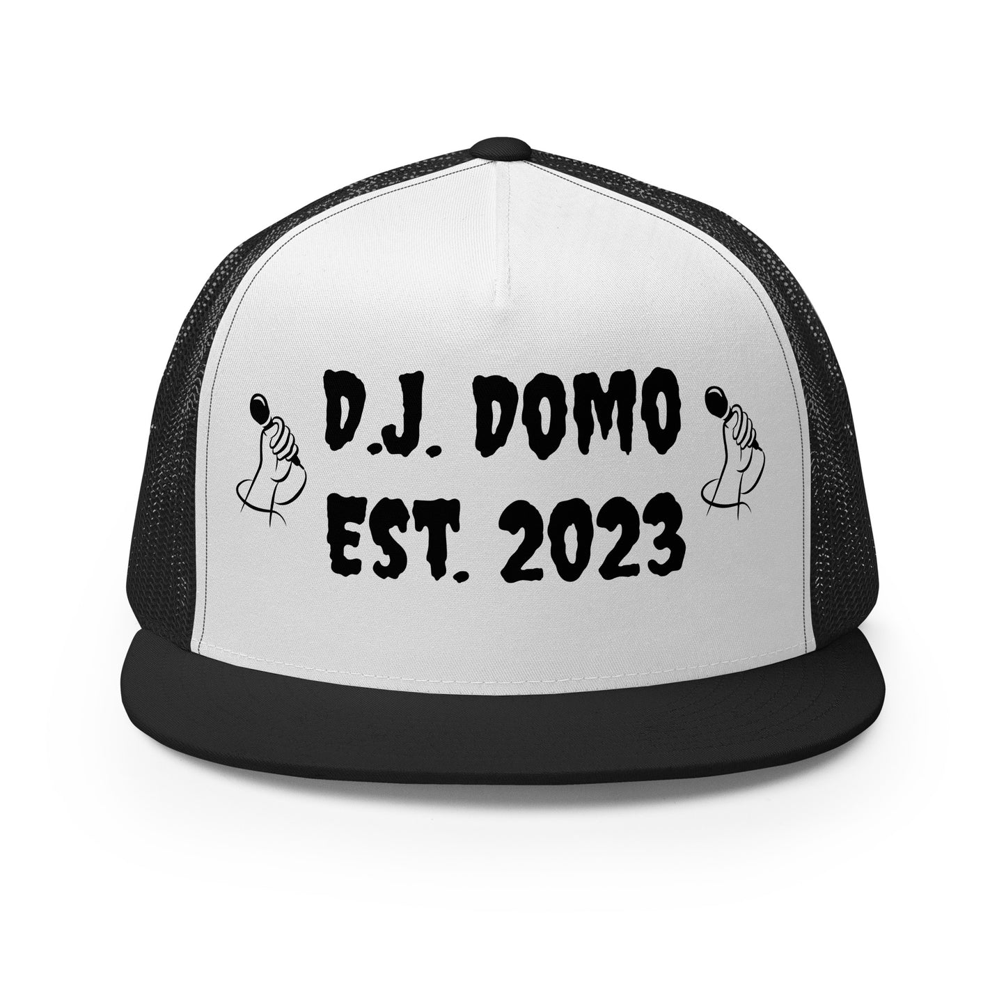 D.J. Domo "Mic" Trucker Cap Multi Color/Black