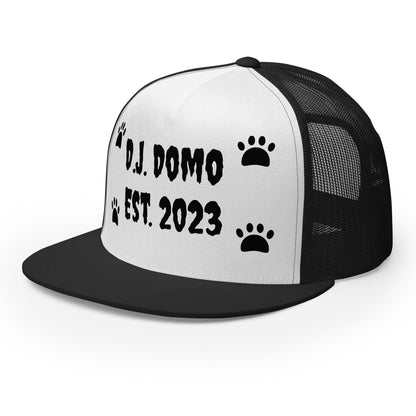 D.J. Domo "Dog Paws" Trucker Cap Multi Color/Black