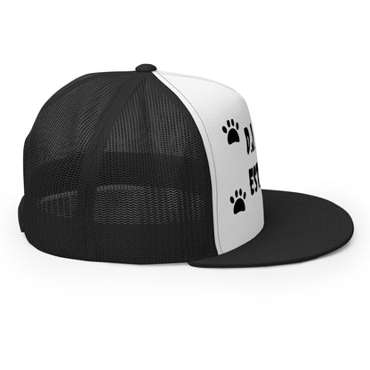 D.J. Domo "Dog Paws" Trucker Cap Multi Color/Black