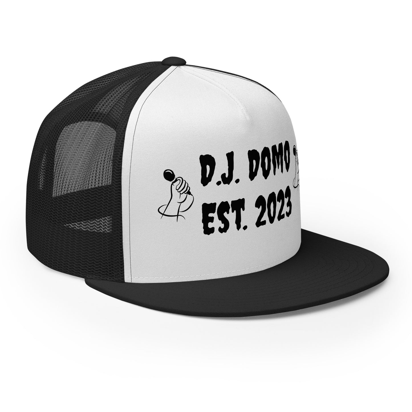 D.J. Domo "Mic" Trucker Cap Multi Color/Black