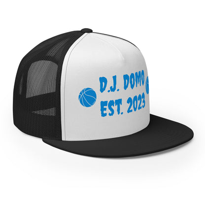 D.J. Domo "Basketball" Trucker Cap Multi Color/Light Blue