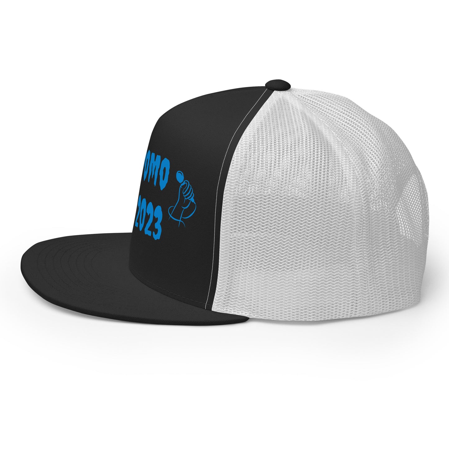 D.J. Domo "Mic" Trucker Cap Multi Color/Light Blue