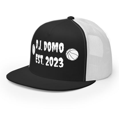 D.J. Domo "Basketball" Trucker Cap Multi Color/White