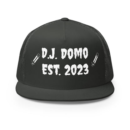 D.J. Domo "Writer" Trucker Cap Multi Color/White