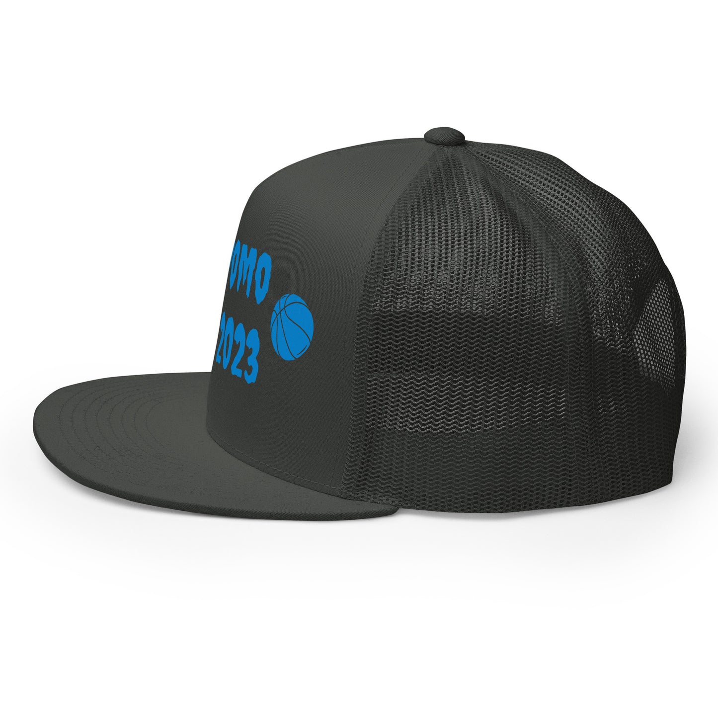 D.J. Domo "Basketball" Trucker Cap Multi Color/Light Blue