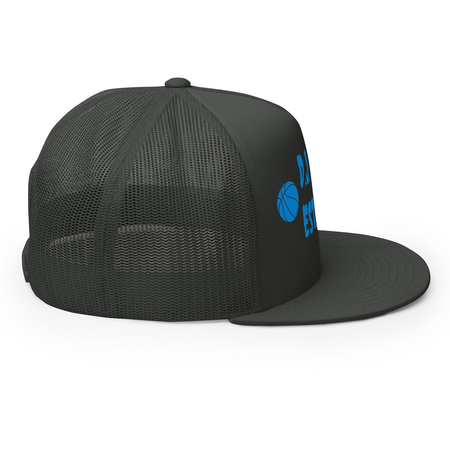 D.J. Domo "Basketball" Trucker Cap Multi Color/Light Blue