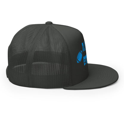 D.J. Domo "Football" Trucker Cap Multi Color/Light Blue