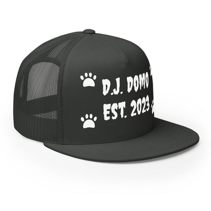 D.J. Domo "Dog Paws" Trucker Cap Multi Color/White