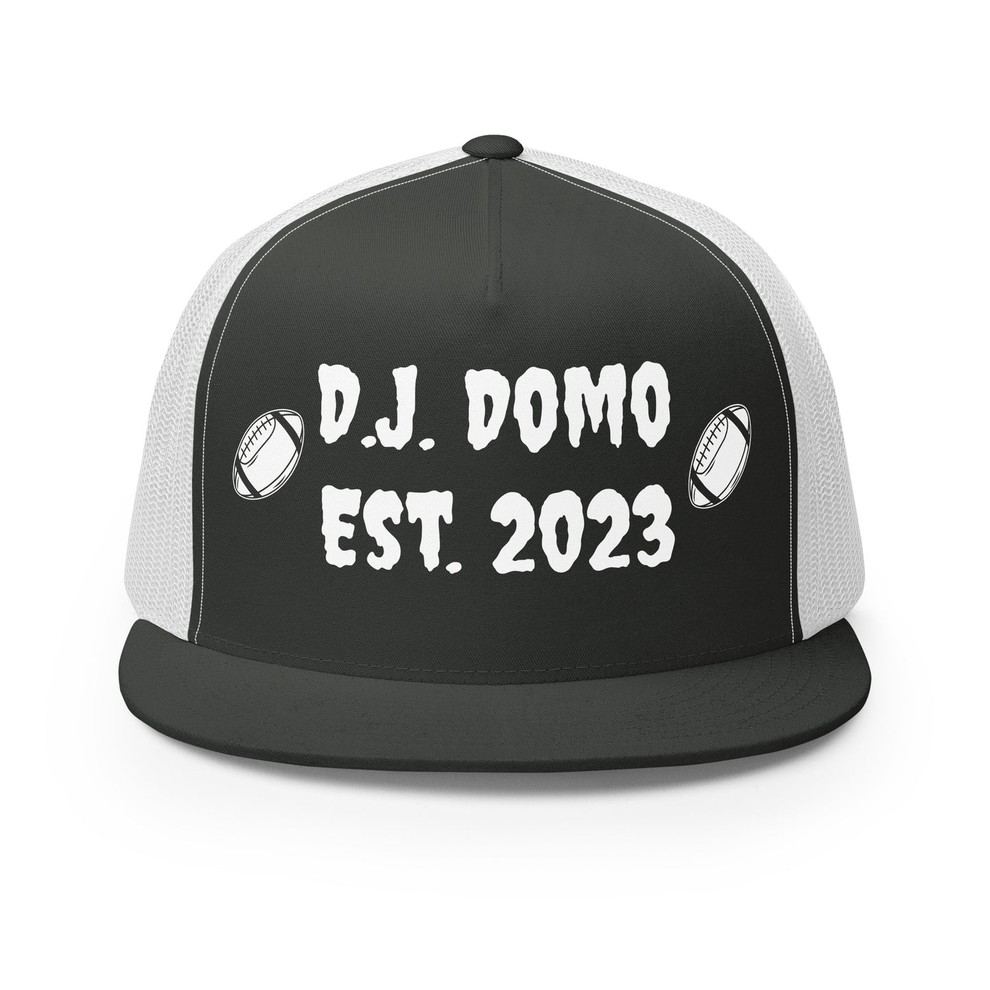 D.J. Domo "Football" Trucker Cap Multi Color/White