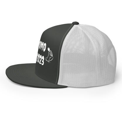 D.J. Domo "Mic" Trucker Cap Multi Color/White