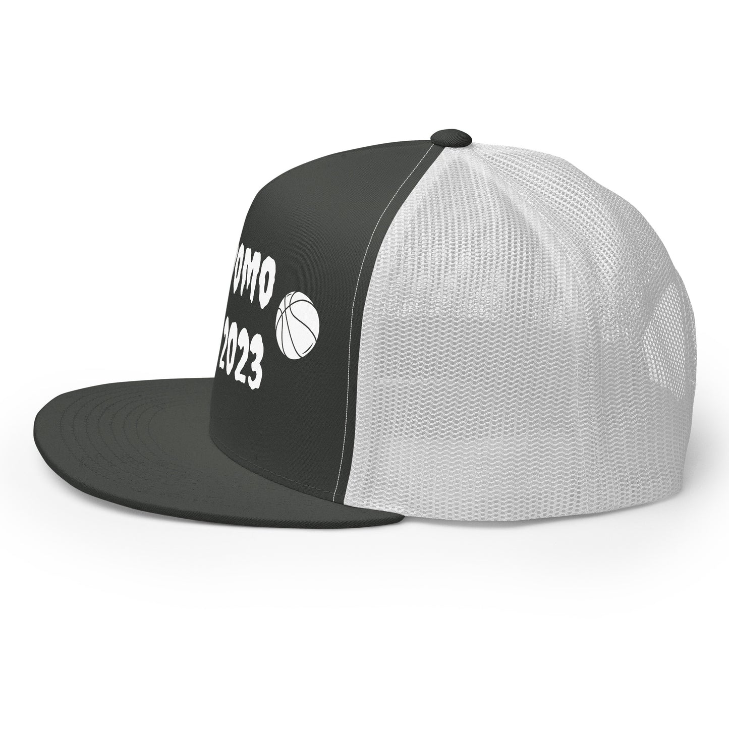 D.J. Domo "Basketball" Trucker Cap Multi Color/White