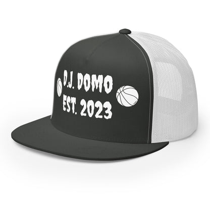 D.J. Domo "Basketball" Trucker Cap Multi Color/White