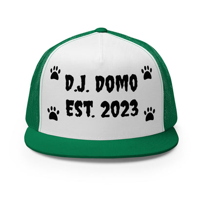 D.J. Domo "Dog Paws" Trucker Cap Multi Color/Black