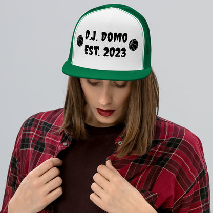 D.J. Domo "Basketball" Trucker Cap Multi Color/Black