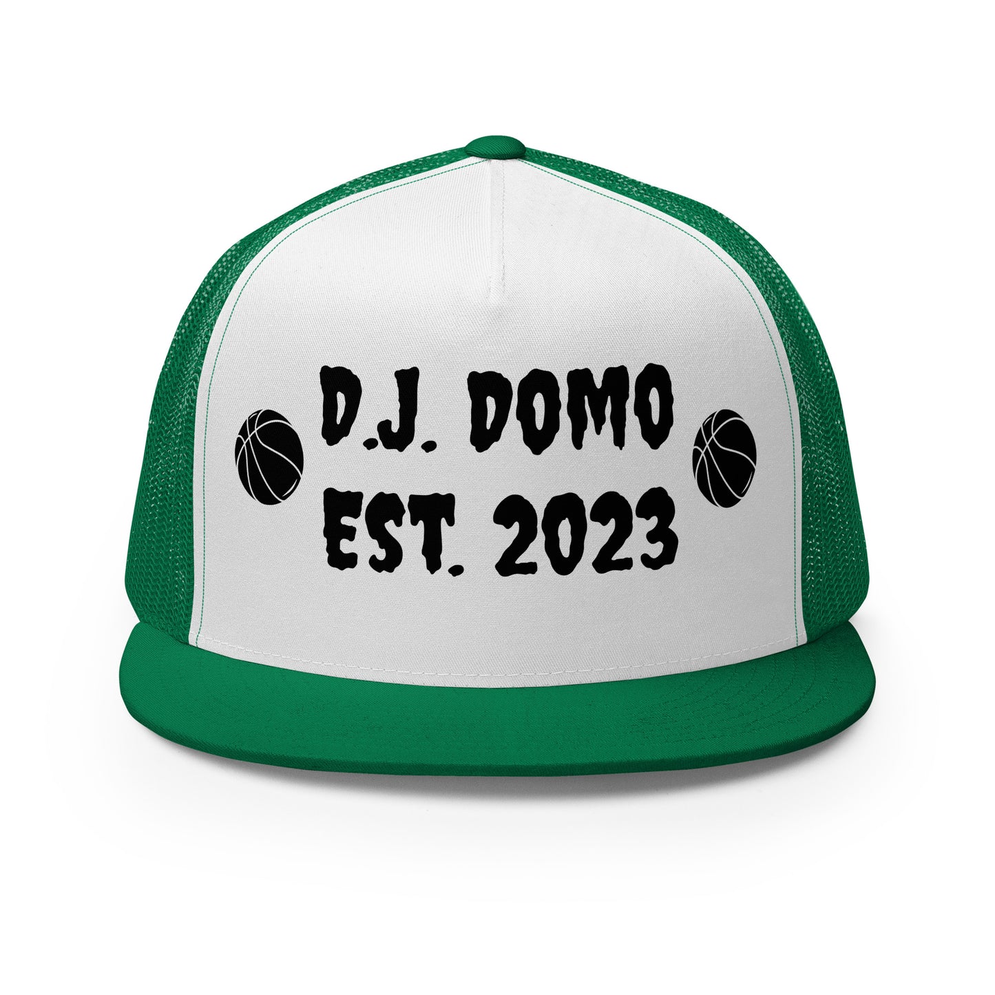 D.J. Domo "Basketball" Trucker Cap Multi Color/Black