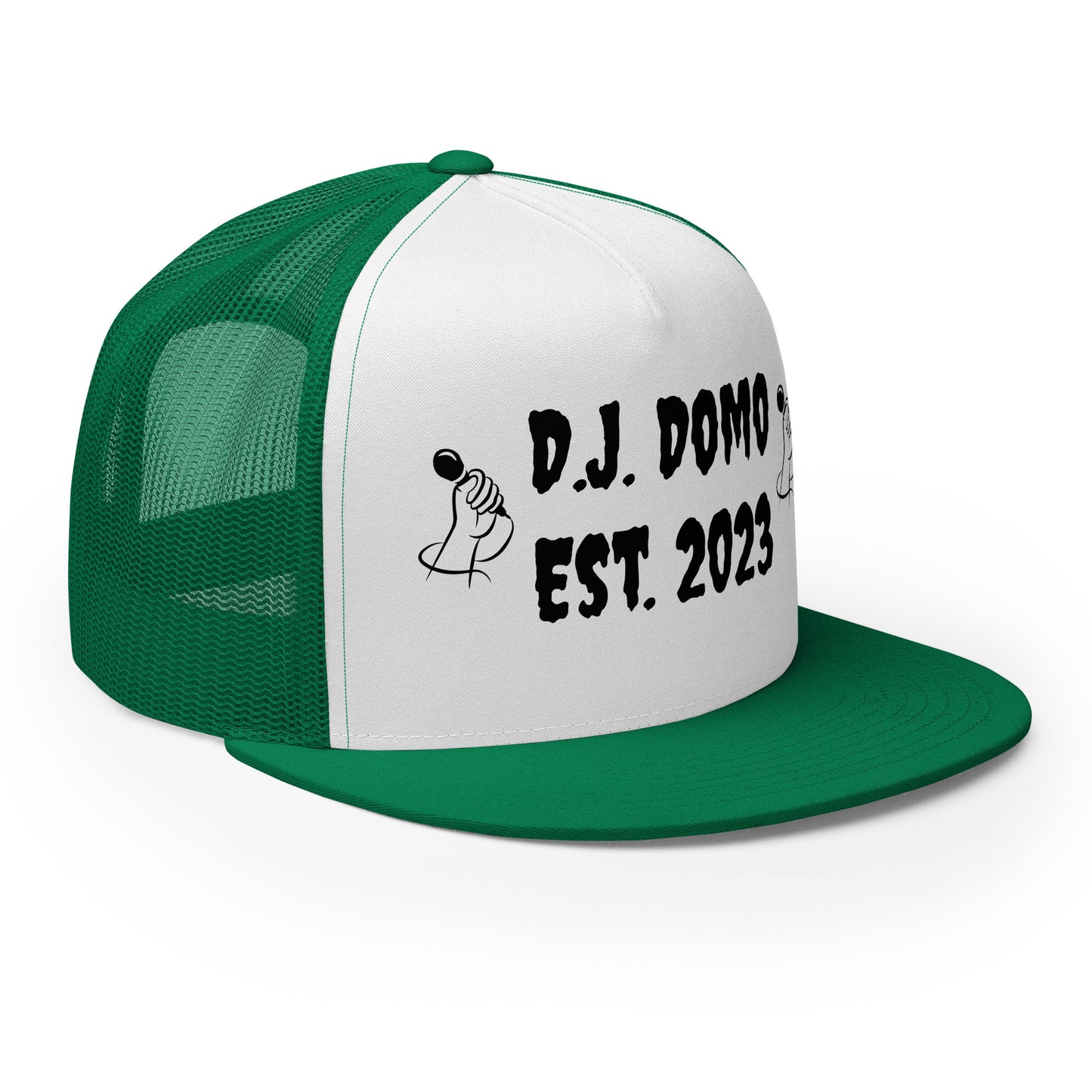 D.J. Domo "Mic" Trucker Cap Multi Color/Black