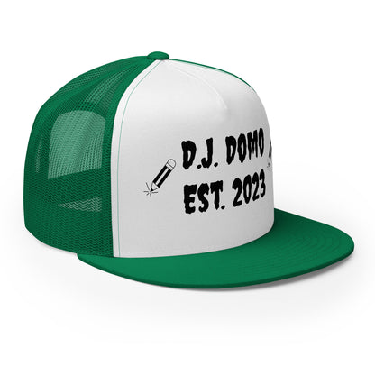 D.J. Domo "Writer" Trucker Cap Multi Color/Black