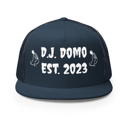 D.J. Domo "Mic" Trucker Cap Multi Color/White