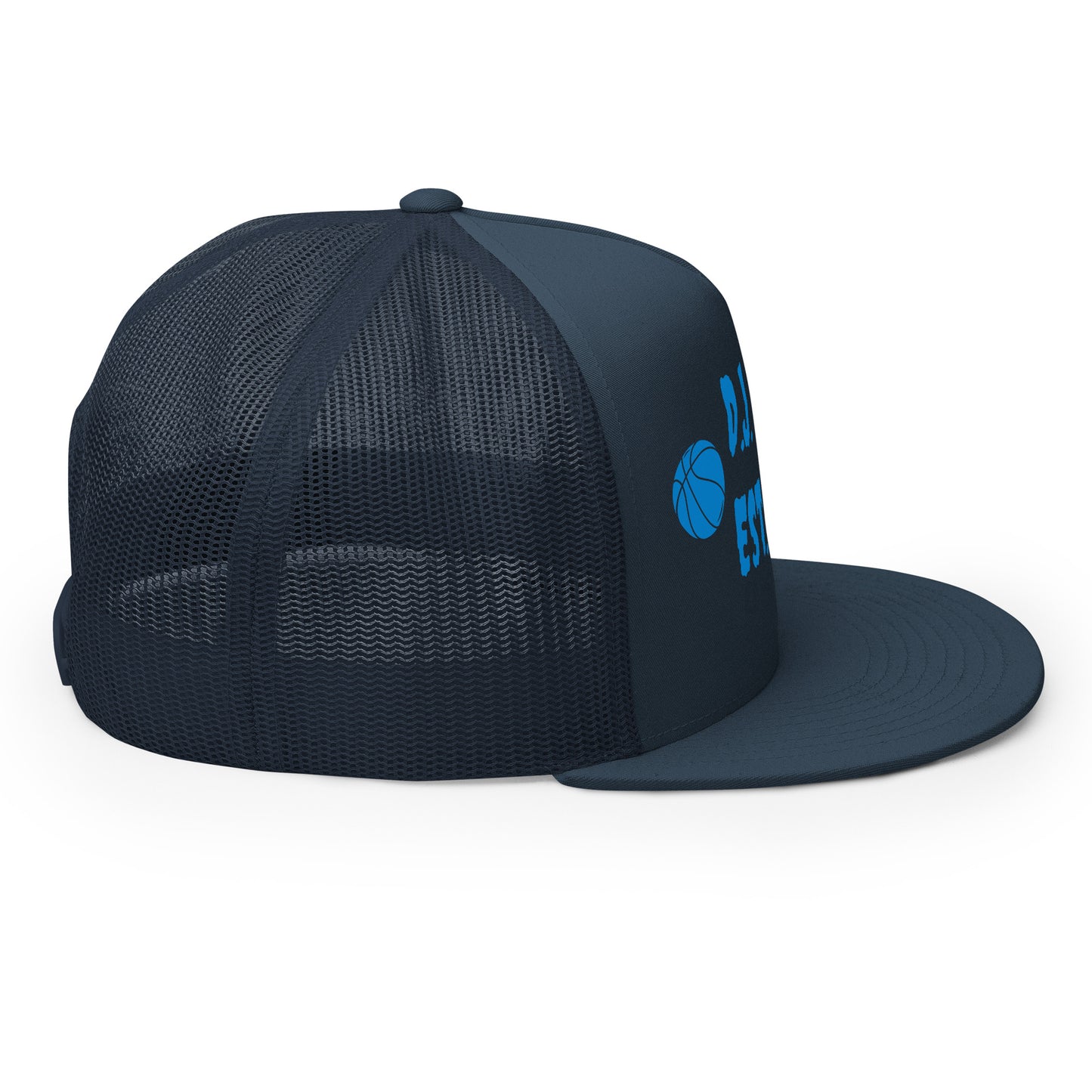 D.J. Domo "Basketball" Trucker Cap Multi Color/Light Blue