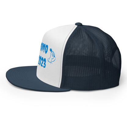 D.J. Domo "Mic" Trucker Cap Multi Color/Light Blue