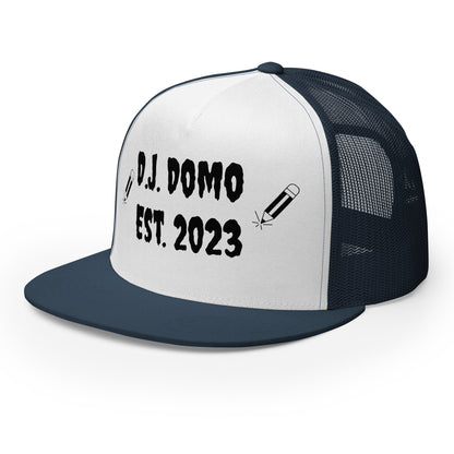 D.J. Domo "Writer" Trucker Cap Multi Color/Black