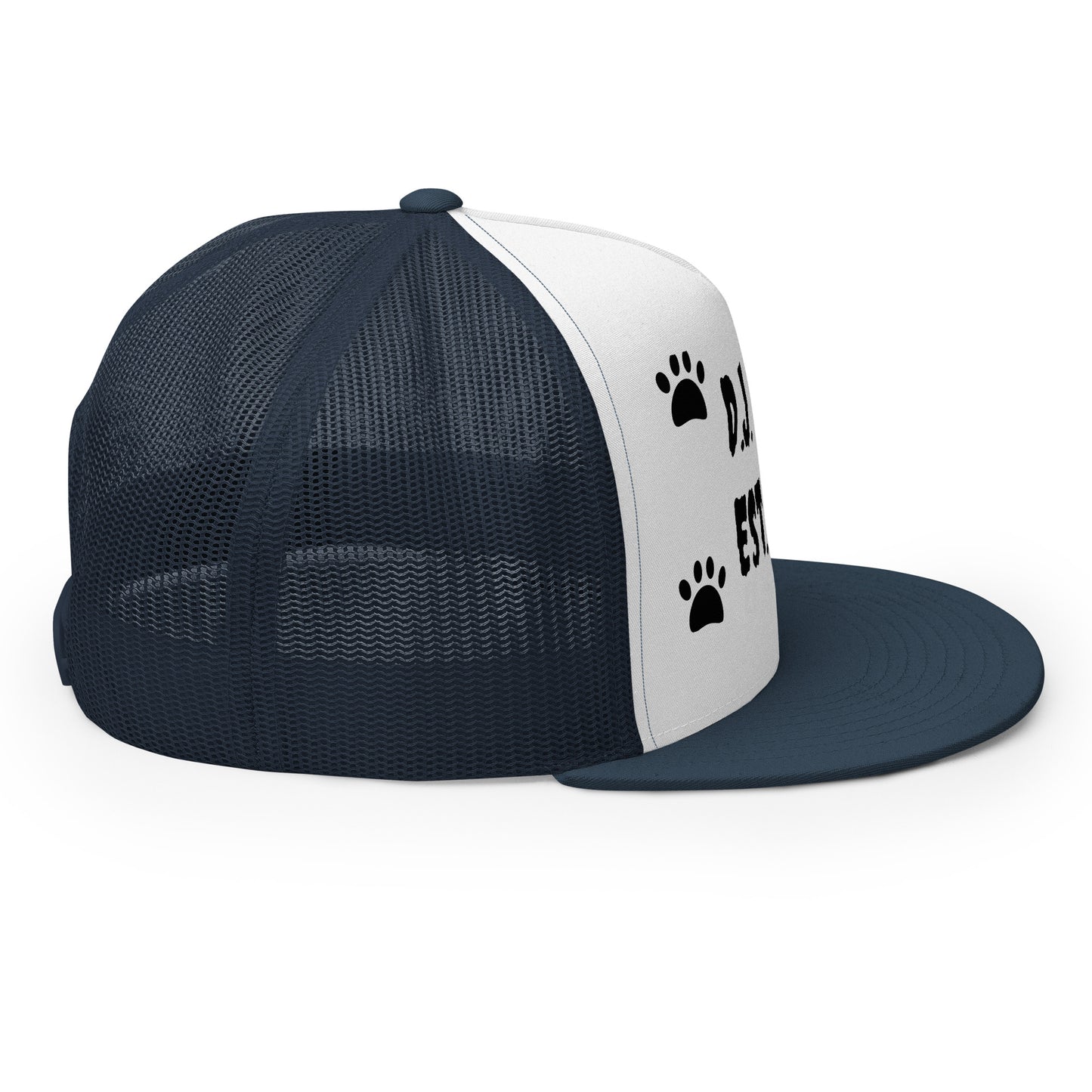 D.J. Domo "Dog Paws" Trucker Cap Multi Color/Black