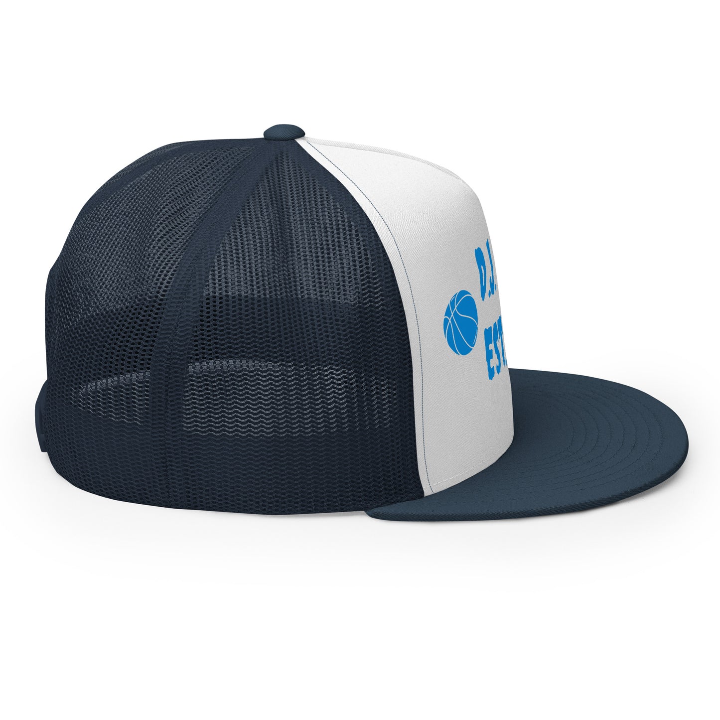 D.J. Domo "Basketball" Trucker Cap Multi Color/Light Blue