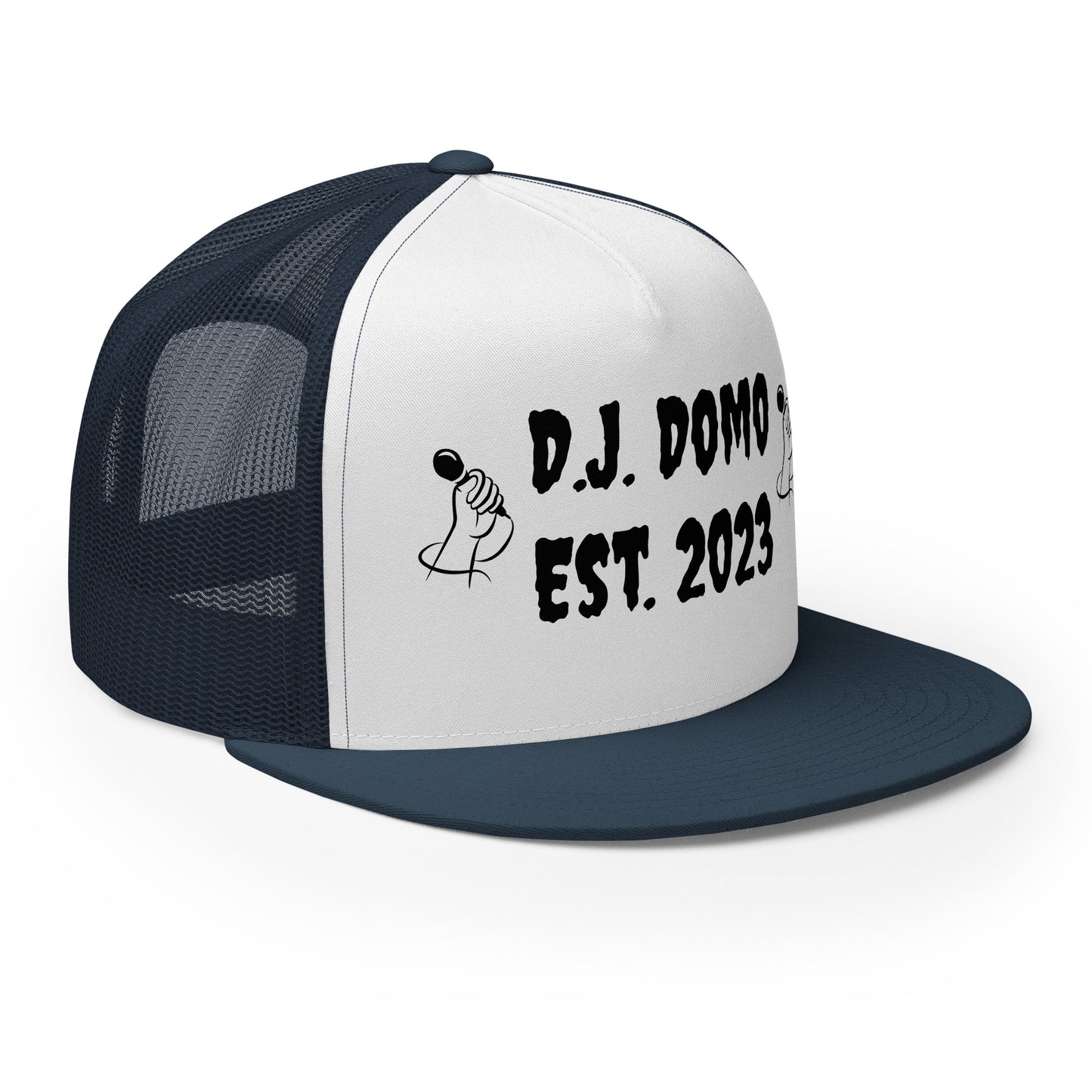 D.J. Domo "Mic" Trucker Cap Multi Color/Black