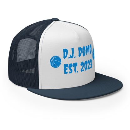 D.J. Domo "Basketball" Trucker Cap Multi Color/Light Blue