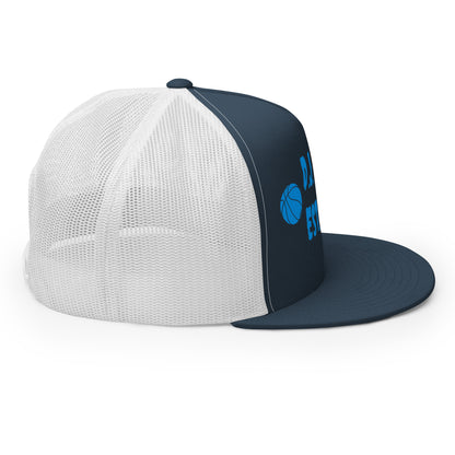 D.J. Domo "Basketball" Trucker Cap Multi Color/Light Blue