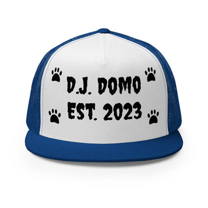 D.J. Domo "Dog Paws" Trucker Cap Multi Color/Black