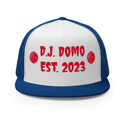 D.J. Domo "Basketball" Trucker Cap Multi Color/Red