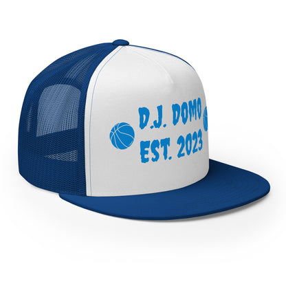 D.J. Domo "Basketball" Trucker Cap Multi Color/Light Blue