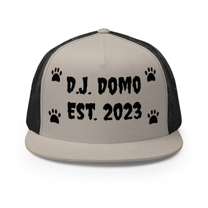 D.J. Domo "Dog Paws" Trucker Cap Multi Color/Black