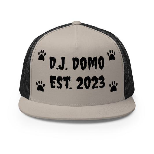 D.J. Domo "Dog Paws" Trucker Cap Multi Color/Black