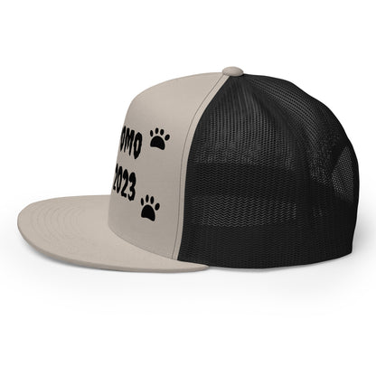 D.J. Domo "Dog Paws" Trucker Cap Multi Color/Black