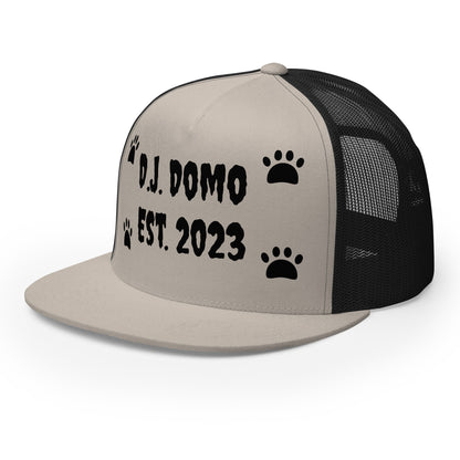 D.J. Domo "Dog Paws" Trucker Cap Multi Color/Black