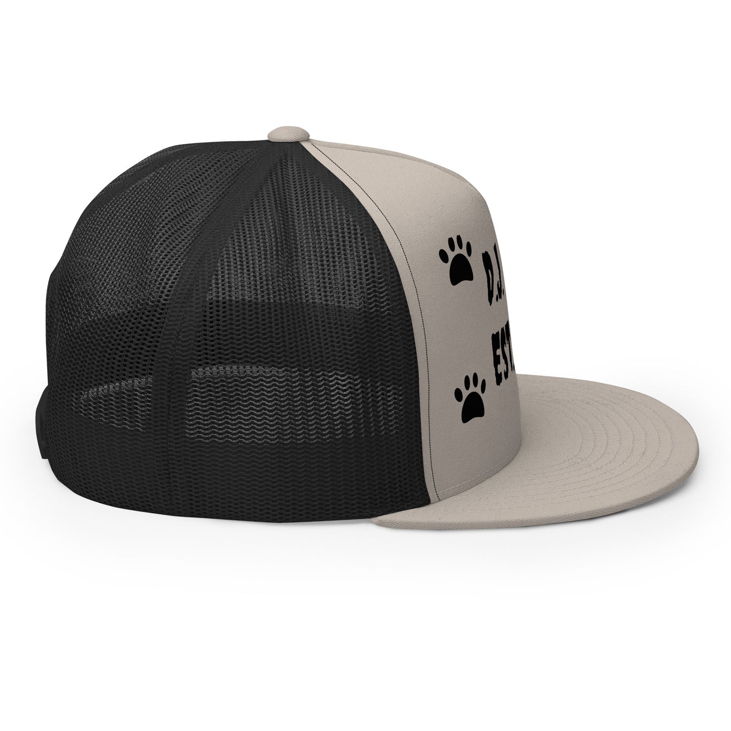 D.J. Domo "Dog Paws" Trucker Cap Multi Color/Black