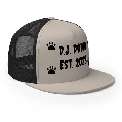 D.J. Domo "Dog Paws" Trucker Cap Multi Color/Black