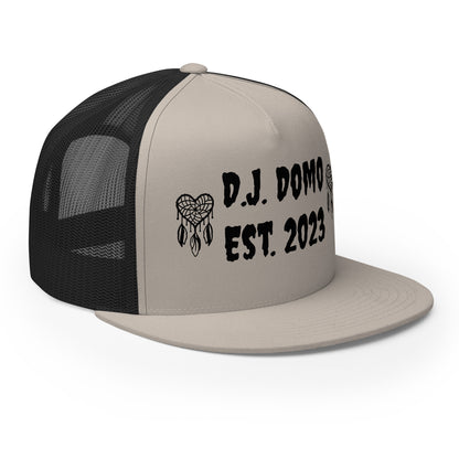 D.J. Domo "Heart Catchers" Trucker Cap Multi Color/Black