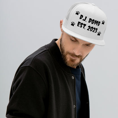 D.J. Domo "Dog Paws" Trucker Cap Multi Color/Black