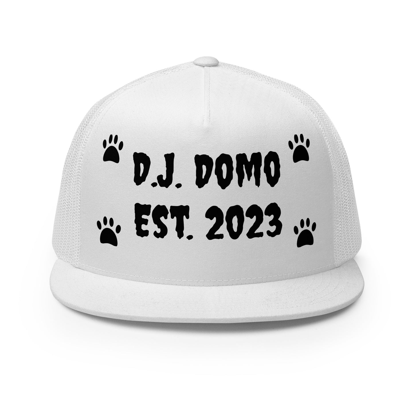 D.J. Domo "Dog Paws" Trucker Cap Multi Color/Black