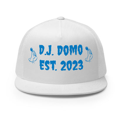 D.J. Domo "Mic" Trucker Cap Multi Color/Light Blue